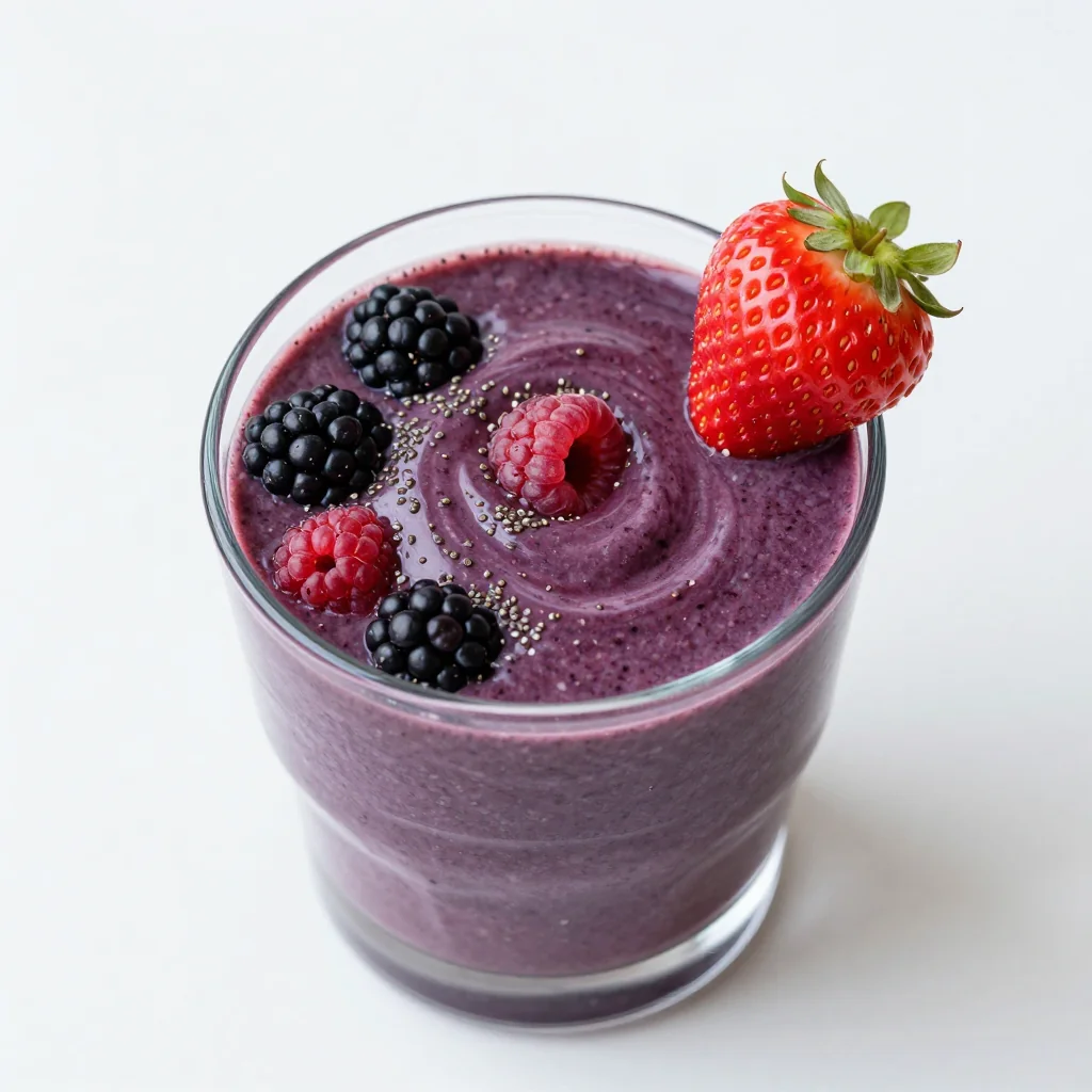 Berry Detox Smoothie for a Gut Health Boost