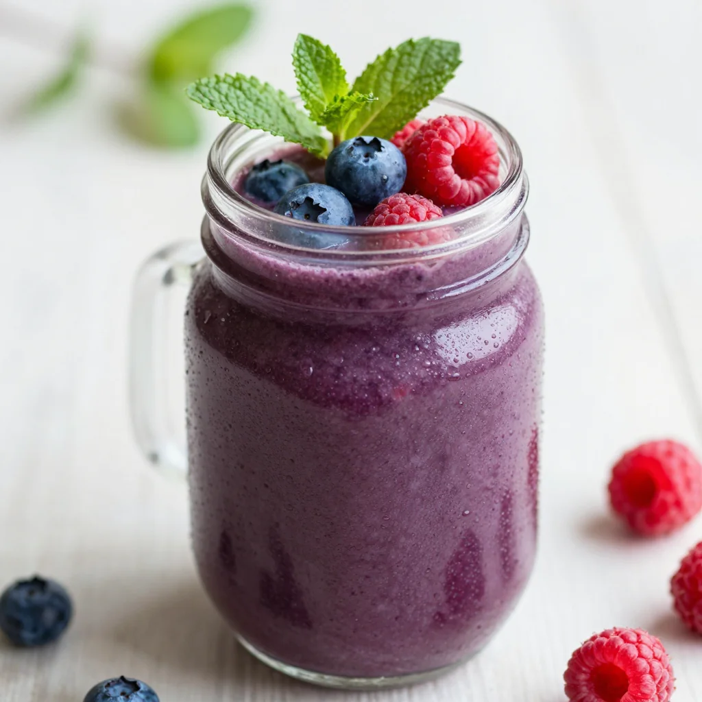 Berry Detox Smoothie for a Gut Health Boost