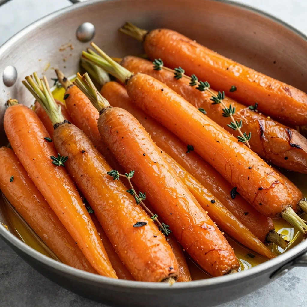 budget family dinner roasted carrots and sweet potatoes