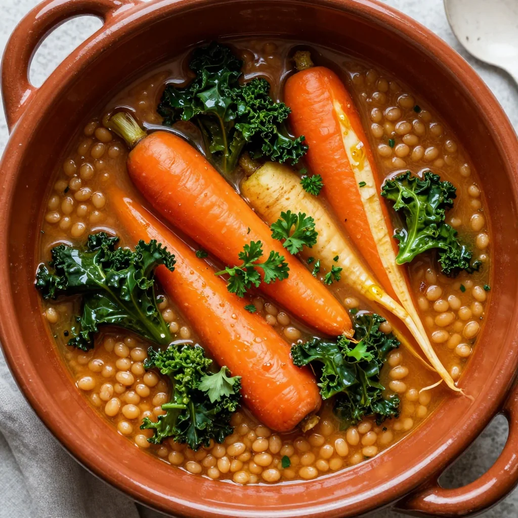 budget friendly slow cooker lentil and winter vegetable stew for families