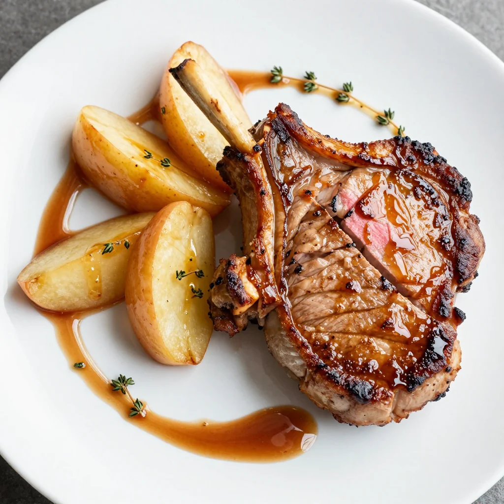 Budget Pork Chops with Apples for Sweet Savory Dinners