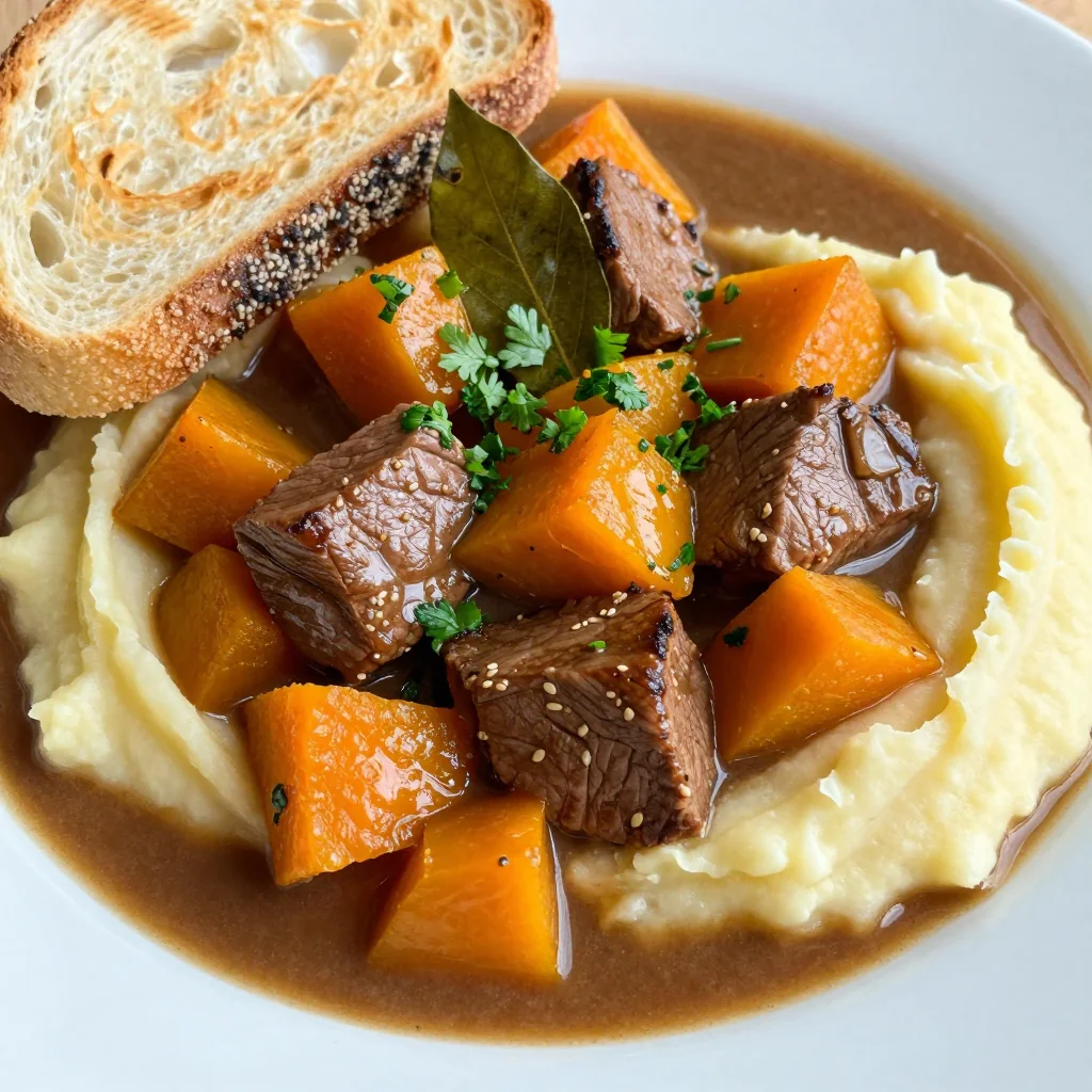 budgetfriendly beef and winter squash stew for cozy nights