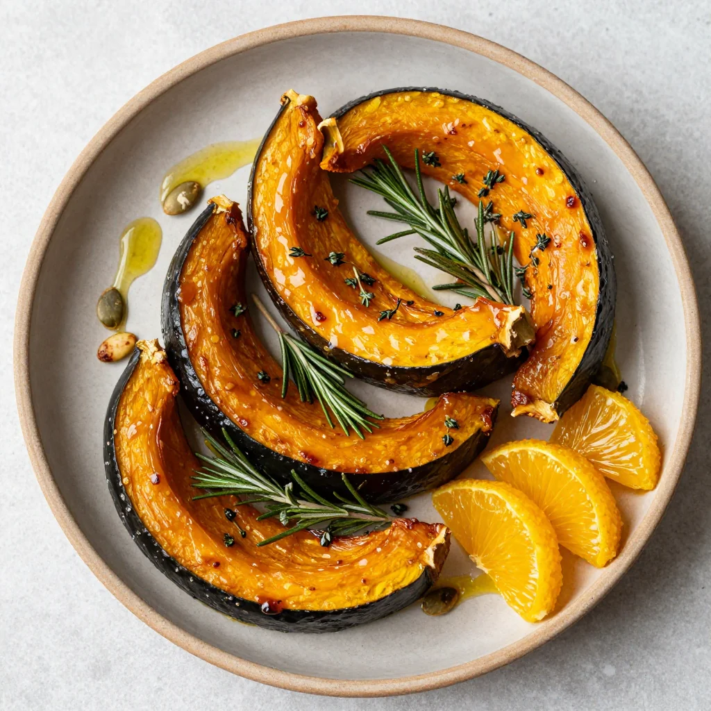 citrus and herb roasted winter squash for budget family meals