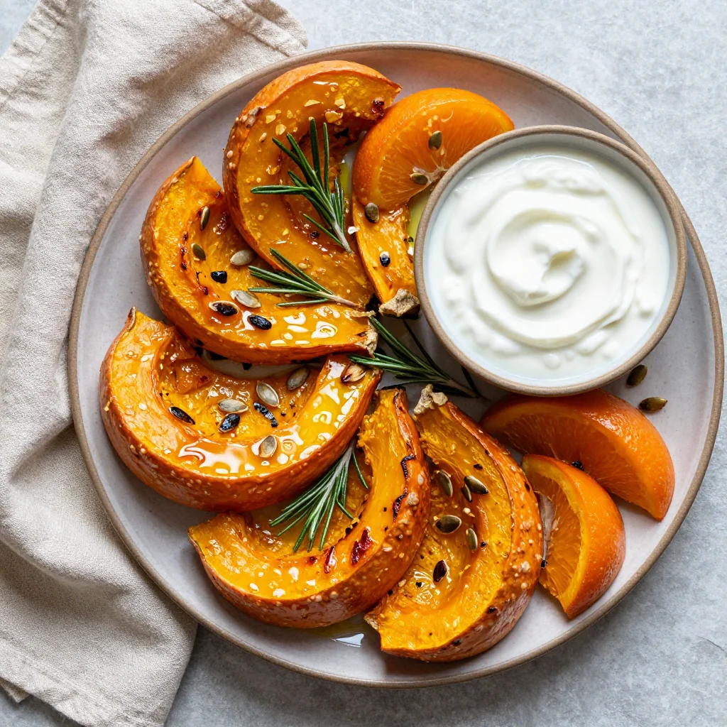 citrus and herb roasted winter squash for budget family meals