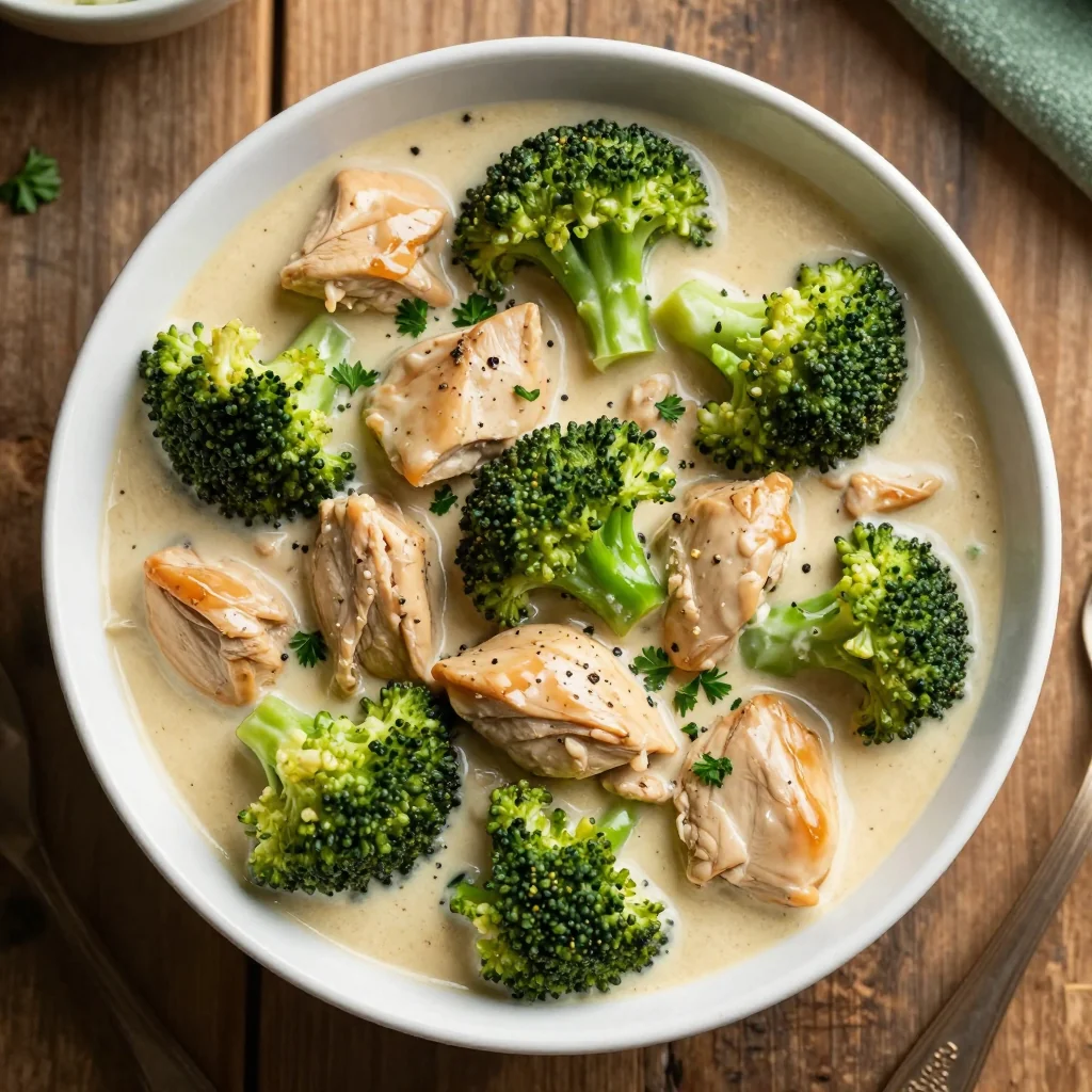 Creamy Slow Cooker Chicken and Broccoli for Quick Meals
