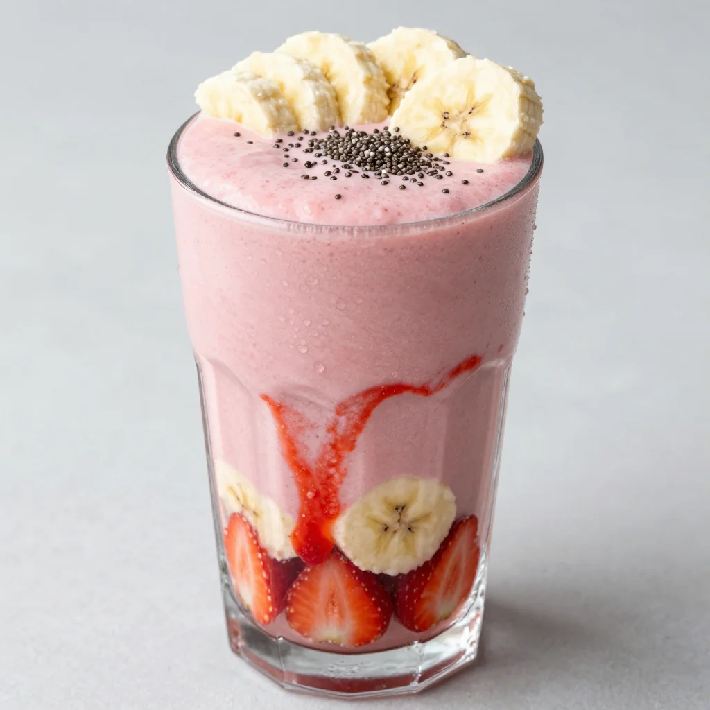 Creamy Strawberry Banana Detox for January