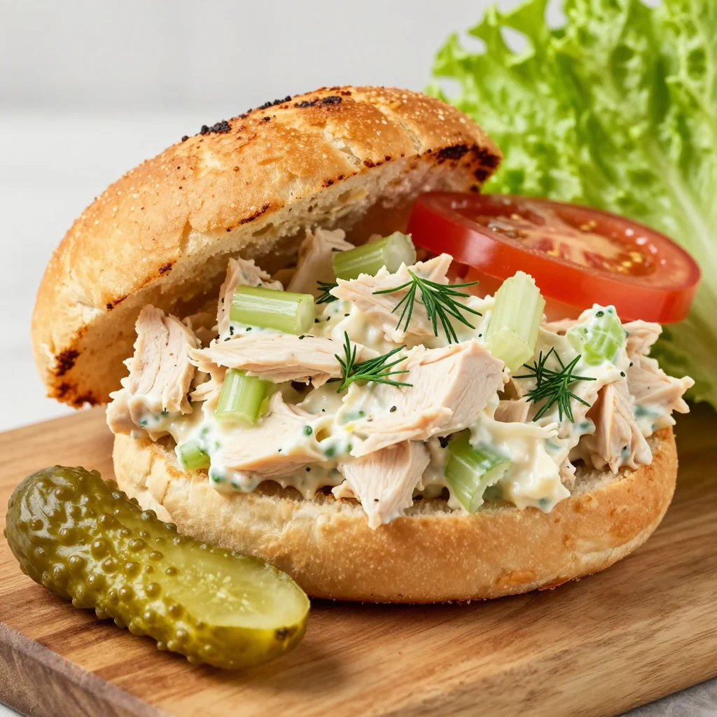 Easy Canned Chicken Sandwiches for Lunch
