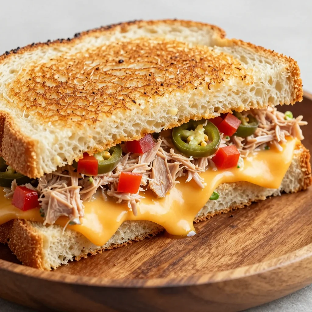 Healthy Spicy Tuna Melt For A Cozy Lunch