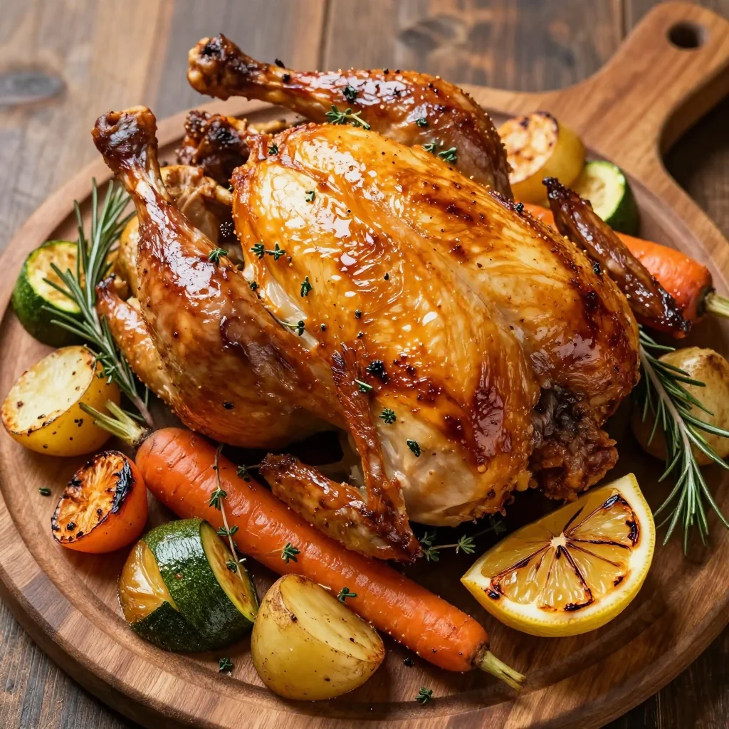 Lemon Herb Roasted Chicken for a Healthy and Delicious Dinner