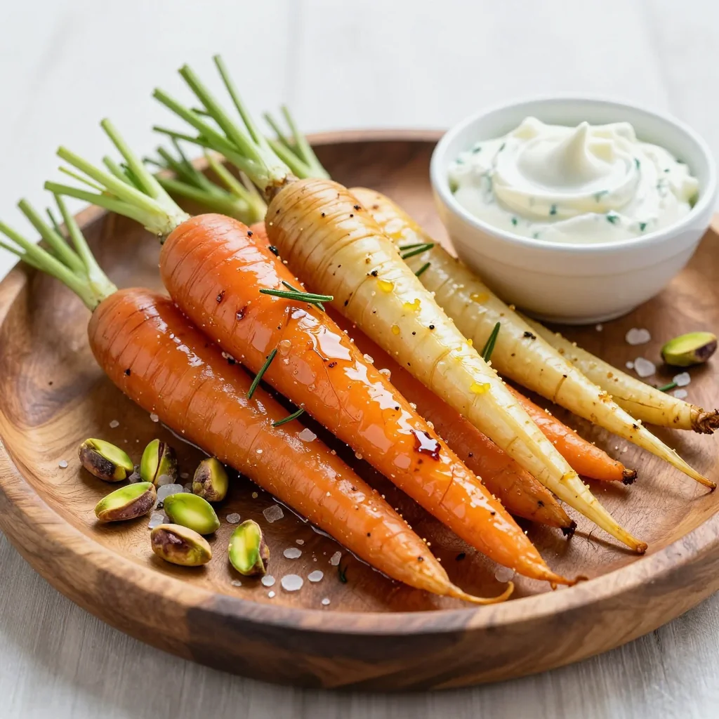 lemon roasted carrots and parsnips for cozy family january dinners