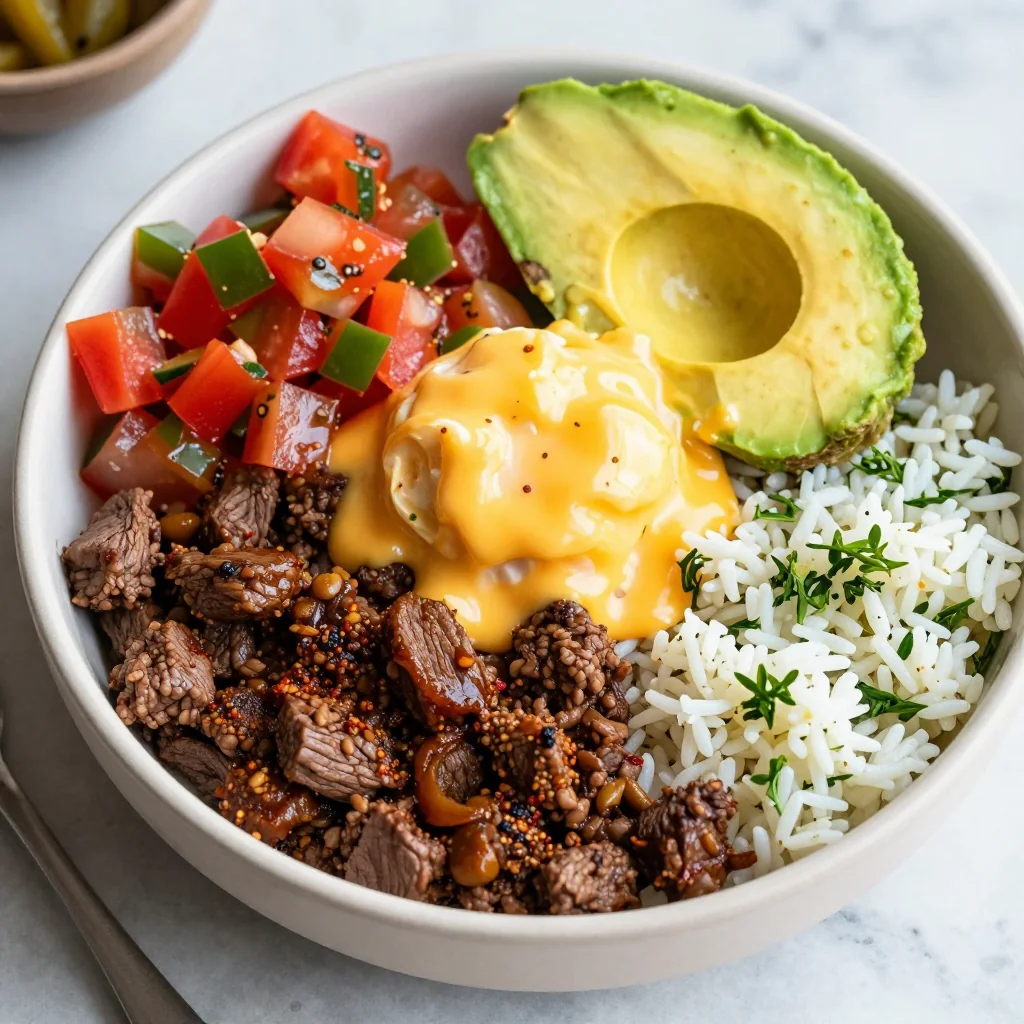 Meal Prep Beef Burrito Bowls for New Year Goals