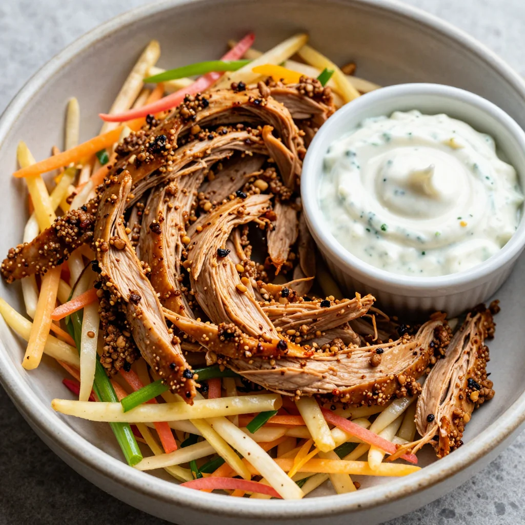 Meal Prep Egg Roll in a Bowl with Coleslaw Mix