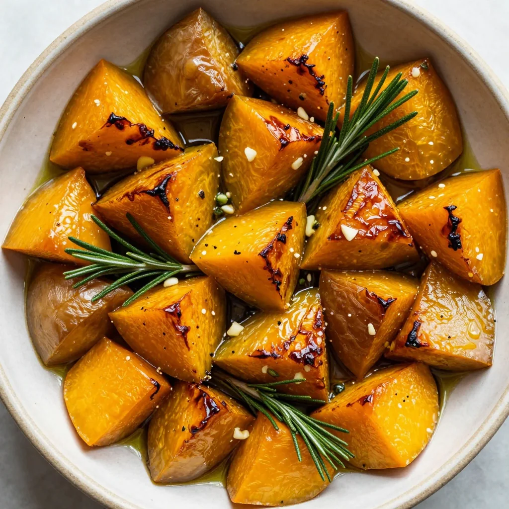 meal prep friendly garlic roasted winter squash and beet medley
