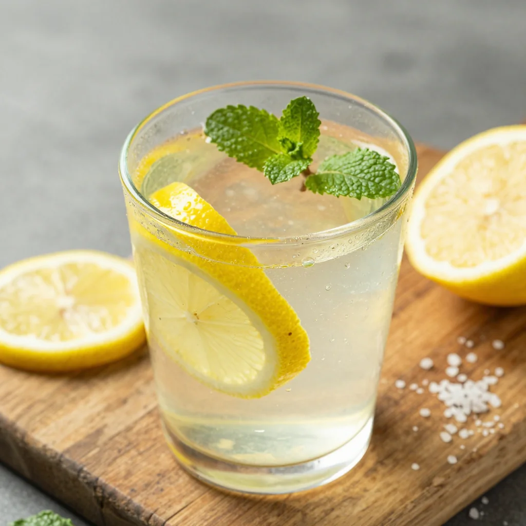 New Year Reset Lemon Water for a Morning Cleanse