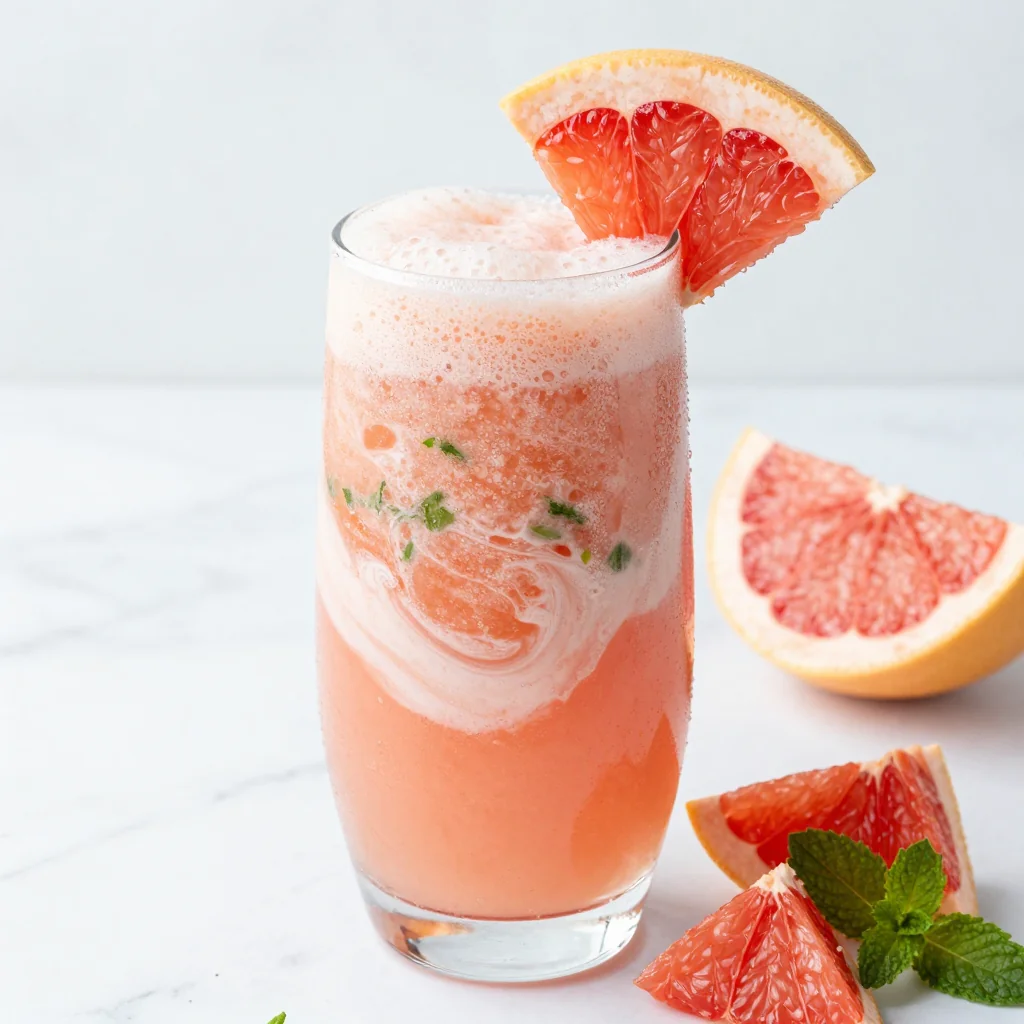 New Year's Day Grapefruit Smoothie for a Tart Detox