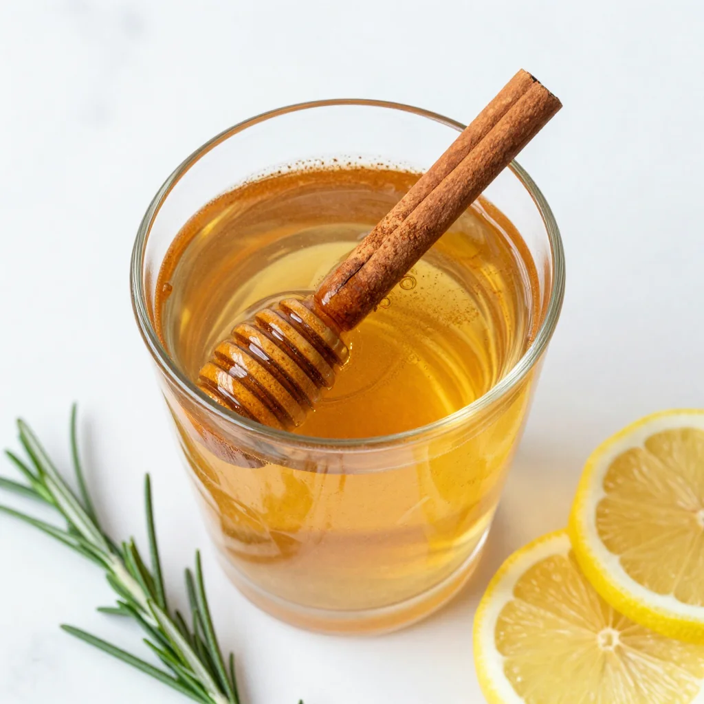 New Year’s Day Reset Cinnamon and Honey Water