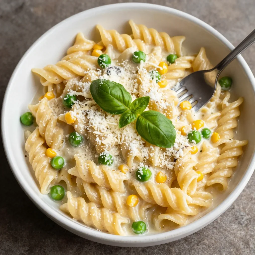 One Pot Creamy Garlic Parmesan Pasta That Is Kid Friendly