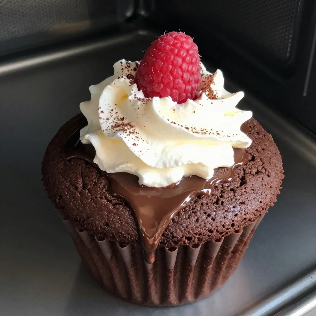 Pantry-Keto Chocolate Mug Cake in 2 Minutes Flat