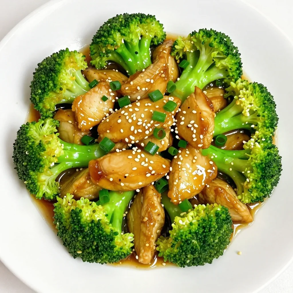 Quick Chicken and Broccoli Stir-Fry for Healthy Dinner