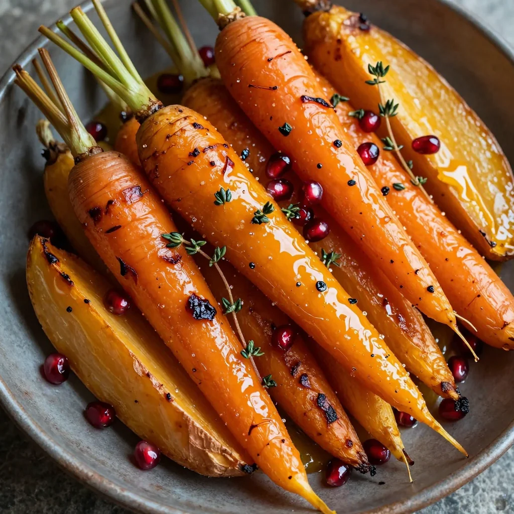 savory roasted root vegetables with citrus glaze for family dinners