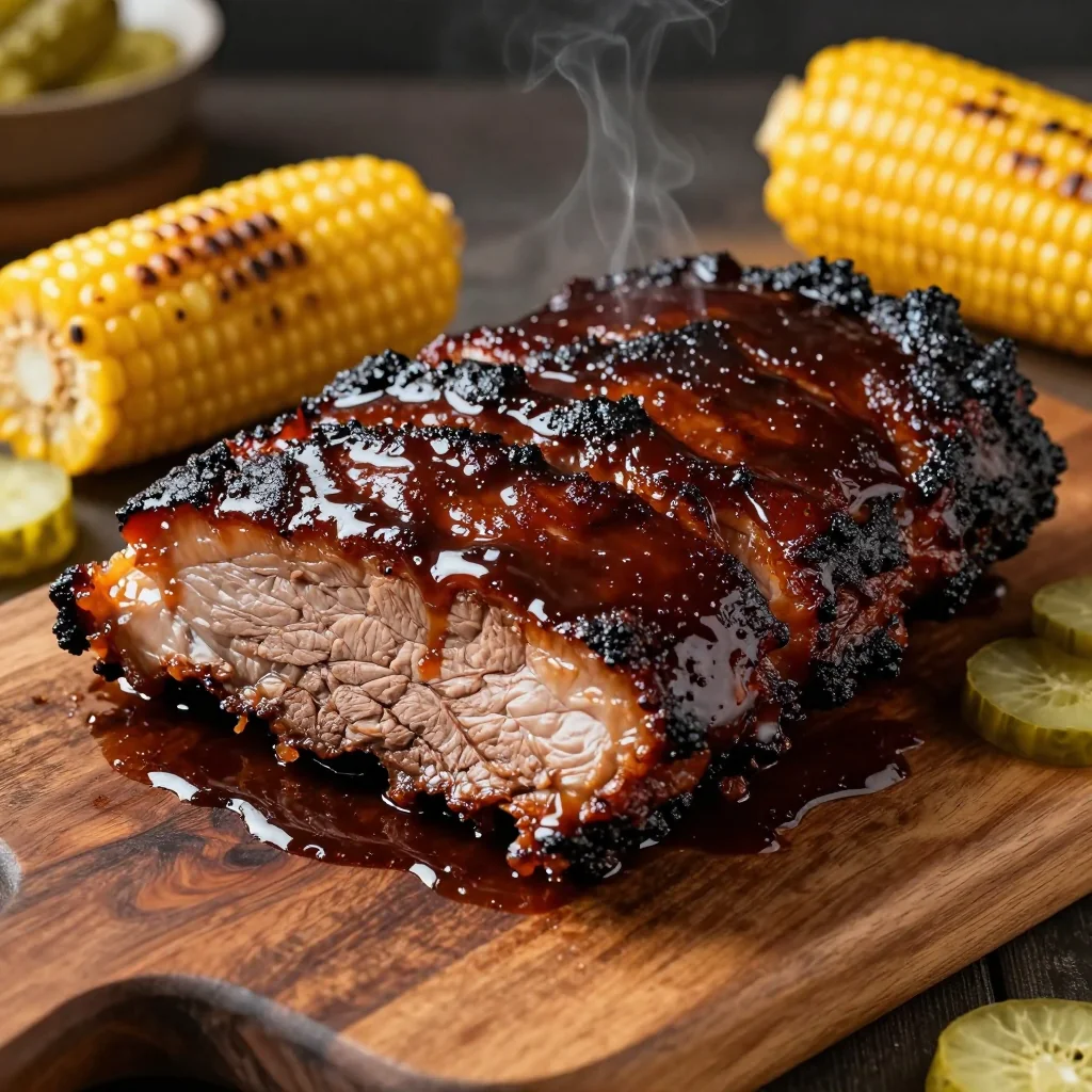 Slow Cooker BBQ Brisket for MLK Day Family Feast