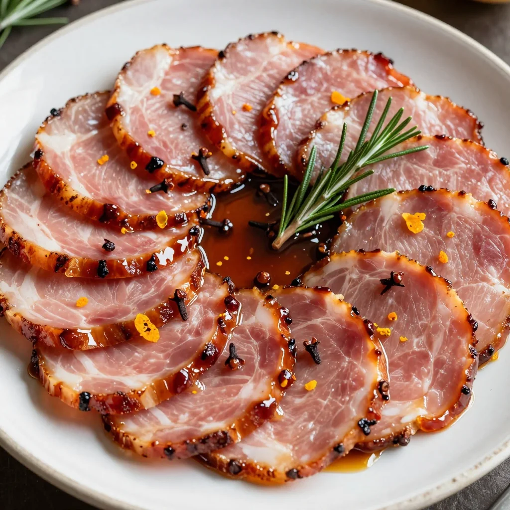 Slow Cooker Bourbon Glazed Ham for a Showstopper Main