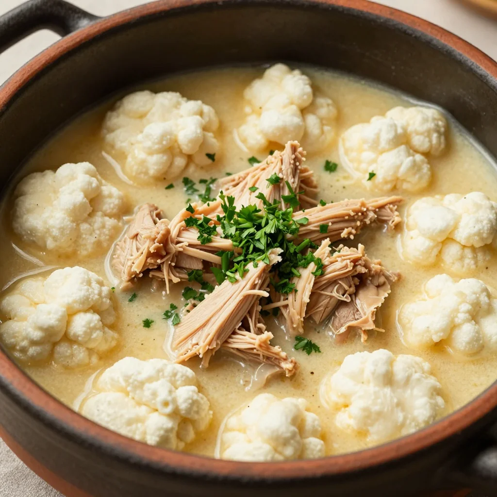 Slow Cooker Chicken and Dumplings Comfort Food