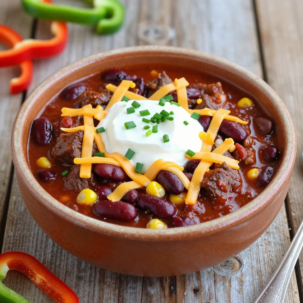 Slow Cooker Chili for Martin Luther King Jr. Day Parties