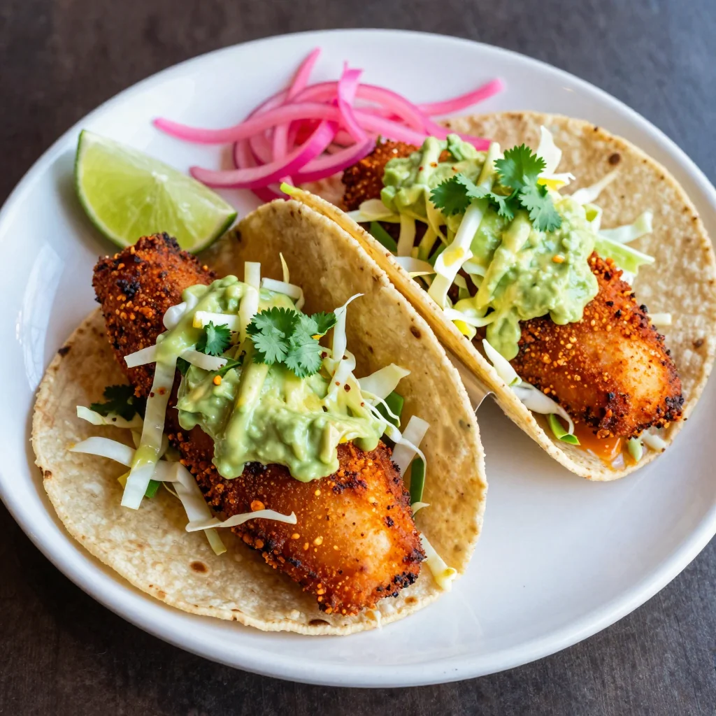 Spicy Blackened Fish Tacos for Healthy Flavor Punch