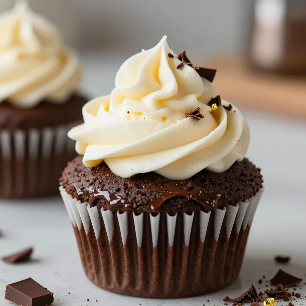 Stuffed Chocolate Cupcakes for Indulgent Dessert