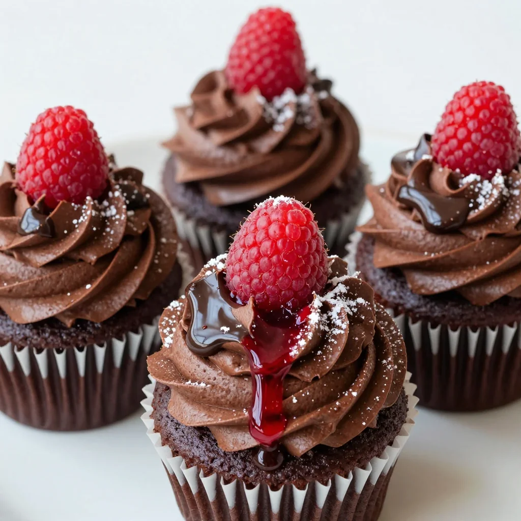 Stuffed Chocolate Cupcakes for Indulgent Dessert