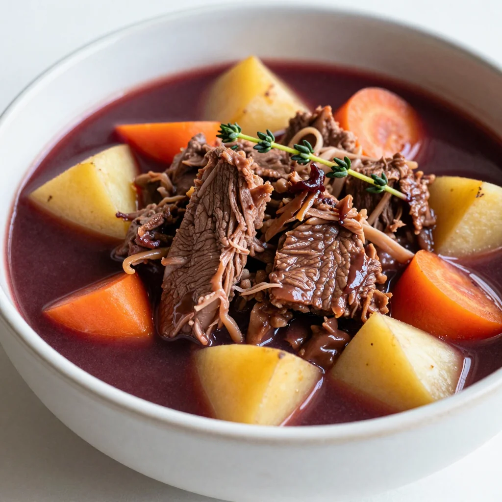 warm slow cooker beef and root vegetable stew for budgetfriendly family meals