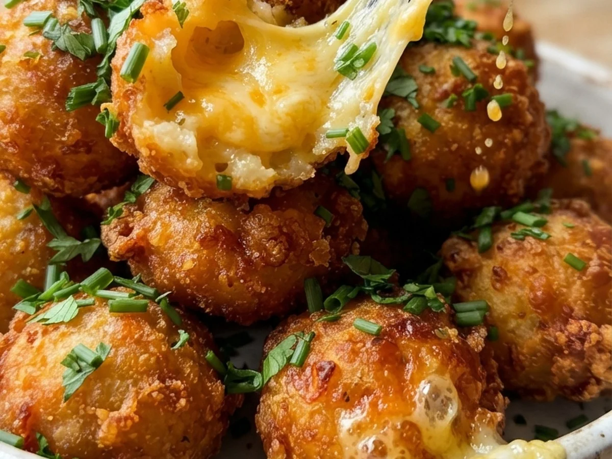Crispy Cheddar Cheese Balls