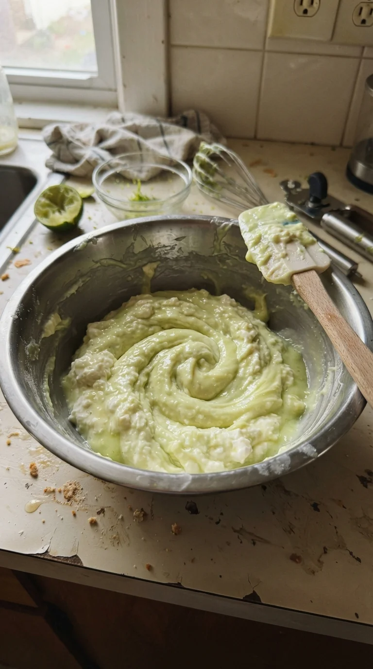 Step-by-step cooking of Cottage Cheese Key Lime Pie