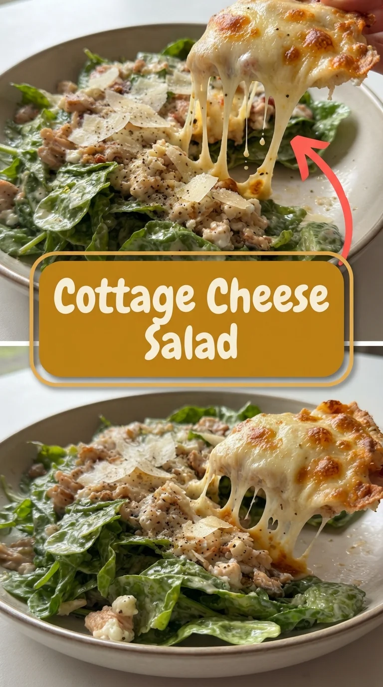 A bowl of mixed salad greens topped with halved cherry tomatoes, sliced cucumber, shredded chicken, cottage cheese dollo
