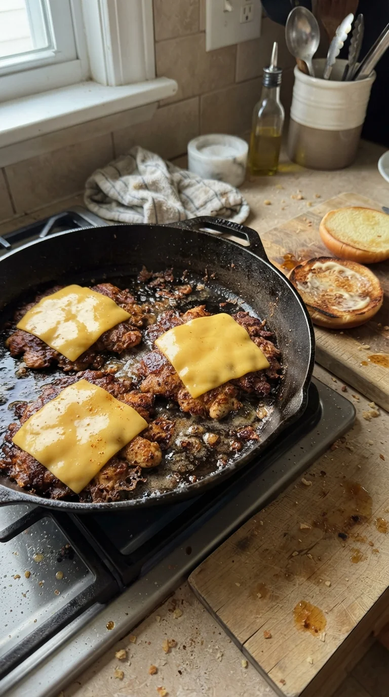 Step-by-step cooking of Cajun Chicken Sloppy Joes Recipe