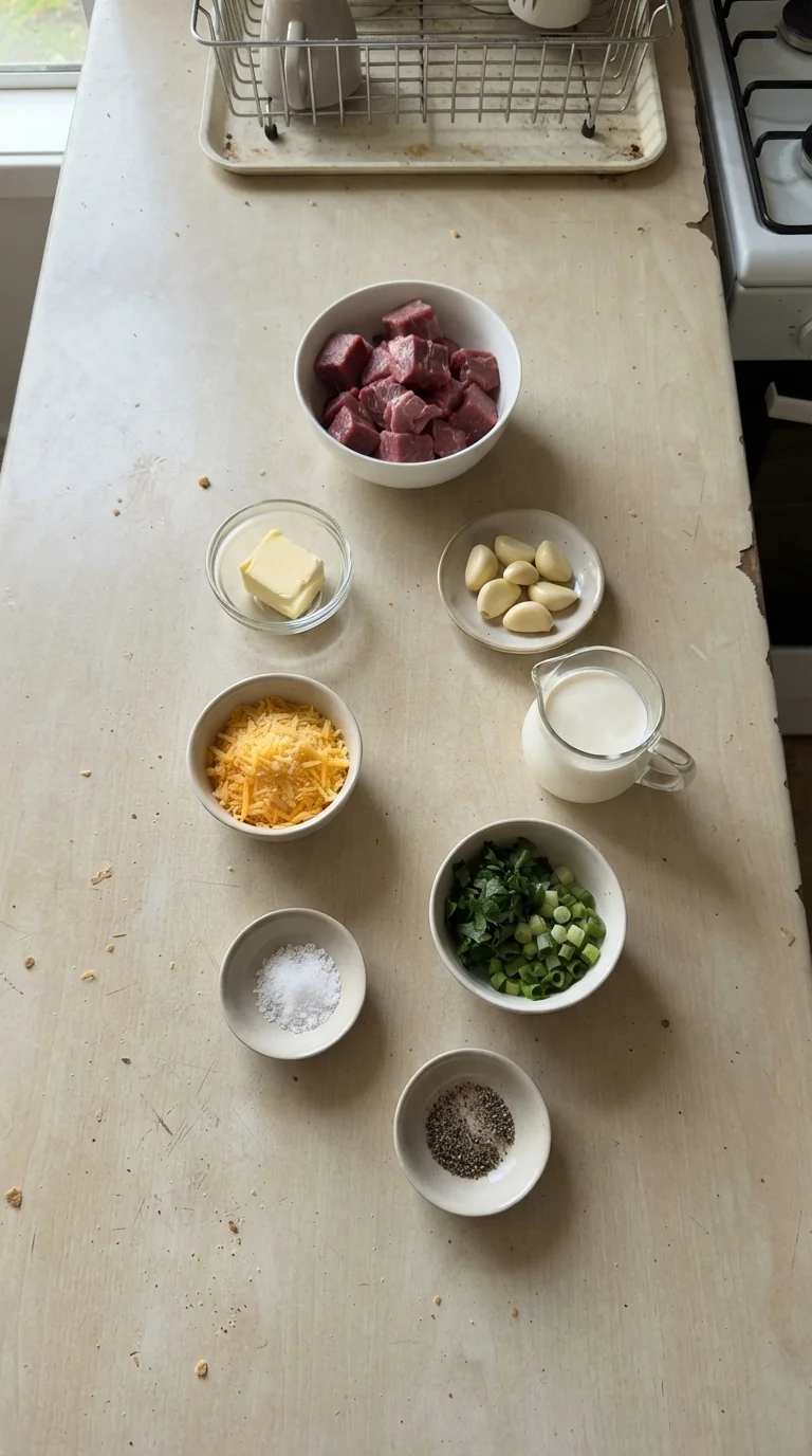 Ingredients for Easy Beef with Oyster Sauce