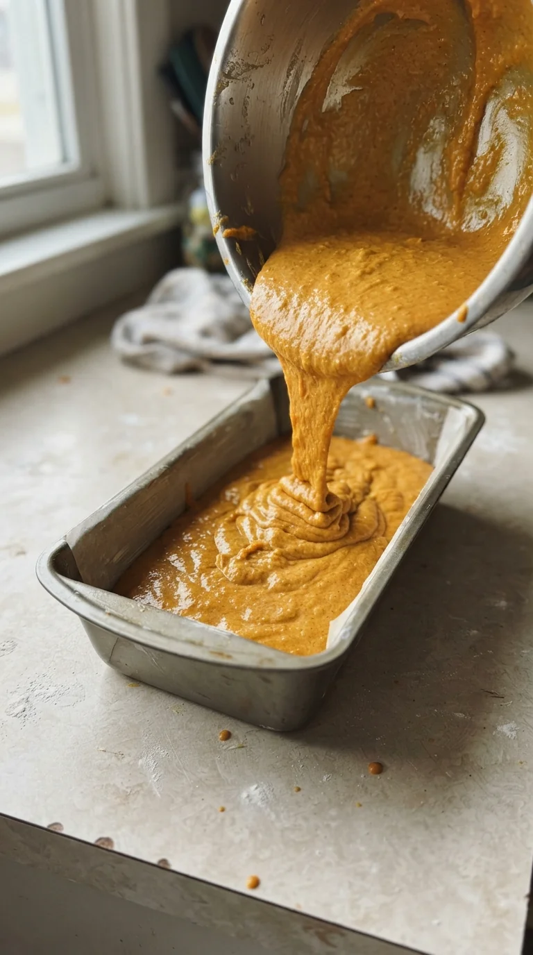 Step-by-step cooking of Harvest Pumpkin Bread with Maple Glaze