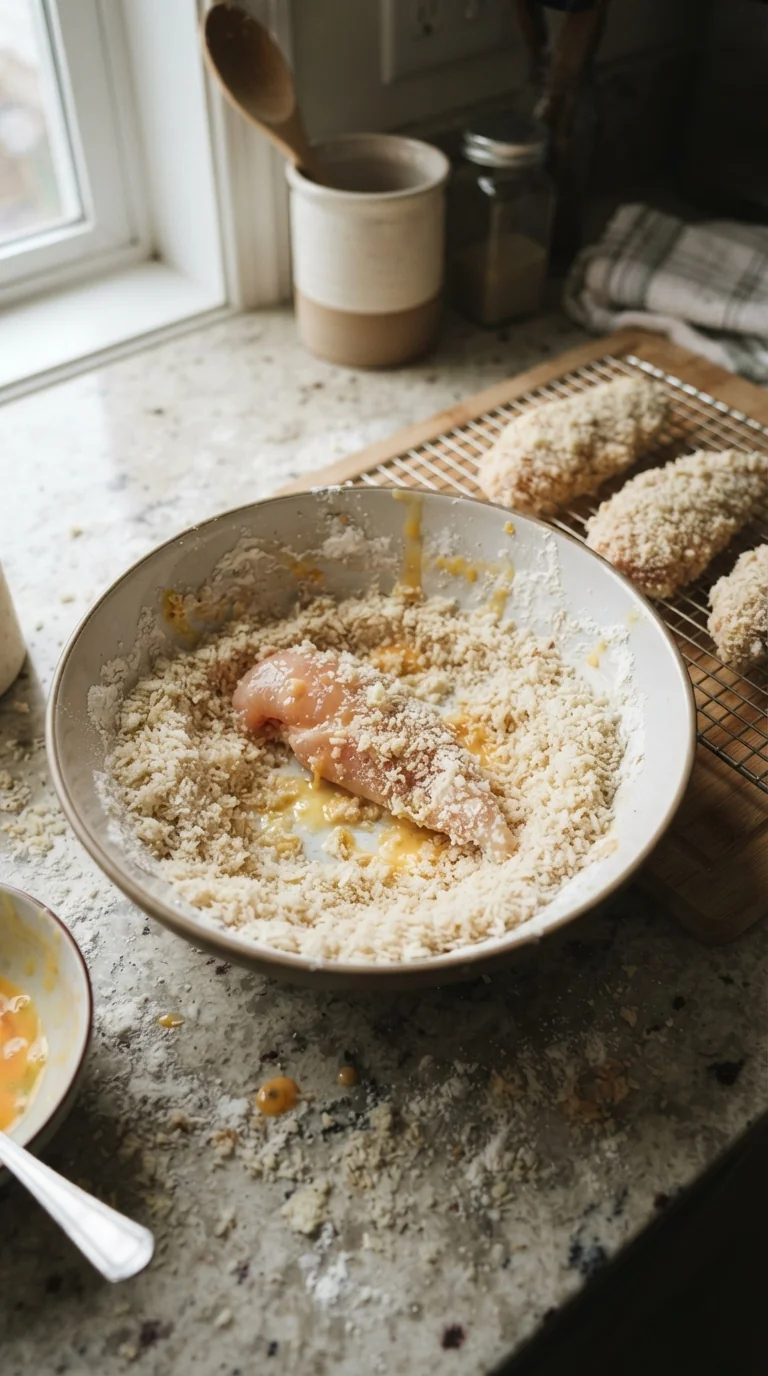 Step-by-step cooking of Honey BBQ Chicken Tenders