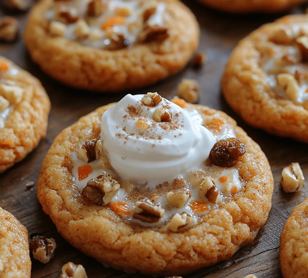 Carrot cake has long been a beloved dessert, known for its moist texture and combination of spices. It brings a unique sweetness and warmth, thanks to the blend of carrots, cinnamon, and nutmeg. The natural sweetness of carrots complements the rich flavors of the spices, creating a comforting yet vibrant flavor profile. As people become more health-conscious, the transition from indulgent desserts to healthier breakfast options has led to the rise of carrot cake-inspired breakfast foods, making Carrot Cake Breakfast Cookies a natural evolution in this trend.