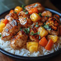 Hähnchen mit Ananas, or Chicken with Pineapple, is a delightful fusion dish that beautifully combines savory and sweet flavors, offering a unique culinary experience. This dish has gained popularity in German cuisine, where it showcases the tropical elements of pineapple alongside succulent chicken. The harmonious blend of these ingredients not only tantalizes the taste buds but also brings a refreshing twist to a classic chicken dish.
