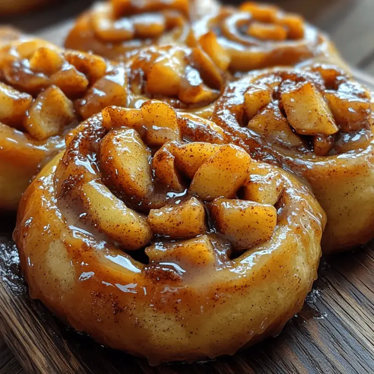 Imagine biting into a warm, gooey cinnamon roll, its soft dough enveloping a sweet, spiced apple filling. This delightful fusion is none other than Apple Pie Cinnamon Rolls, a comforting and decadent treat that perfectly marries two classic desserts: cinnamon rolls and apple pie. The appeal of this recipe lies not only in its delicious flavor but also in the warm, nostalgic feelings it evokes. Picture family gatherings, cozy autumn afternoons, or the simple pleasure of enjoying a homemade pastry.
