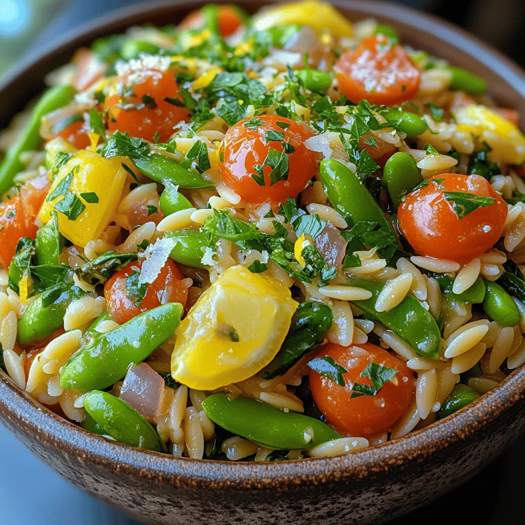 As the days grow longer and the air fills with the sounds of chirping birds and blooming flowers, it’s the perfect time to refresh your palate with vibrant, seasonal dishes. Our Zesty Springtime Orzo Delight embodies the essence of spring, combining the tender chew of orzo pasta with the bright flavors of fresh vegetables, zesty lemon, and fragrant herbs. This delightful dish not only tantalizes the taste buds but also offers a feast for the eyes, making it an ideal choice for family dinners or light lunches.