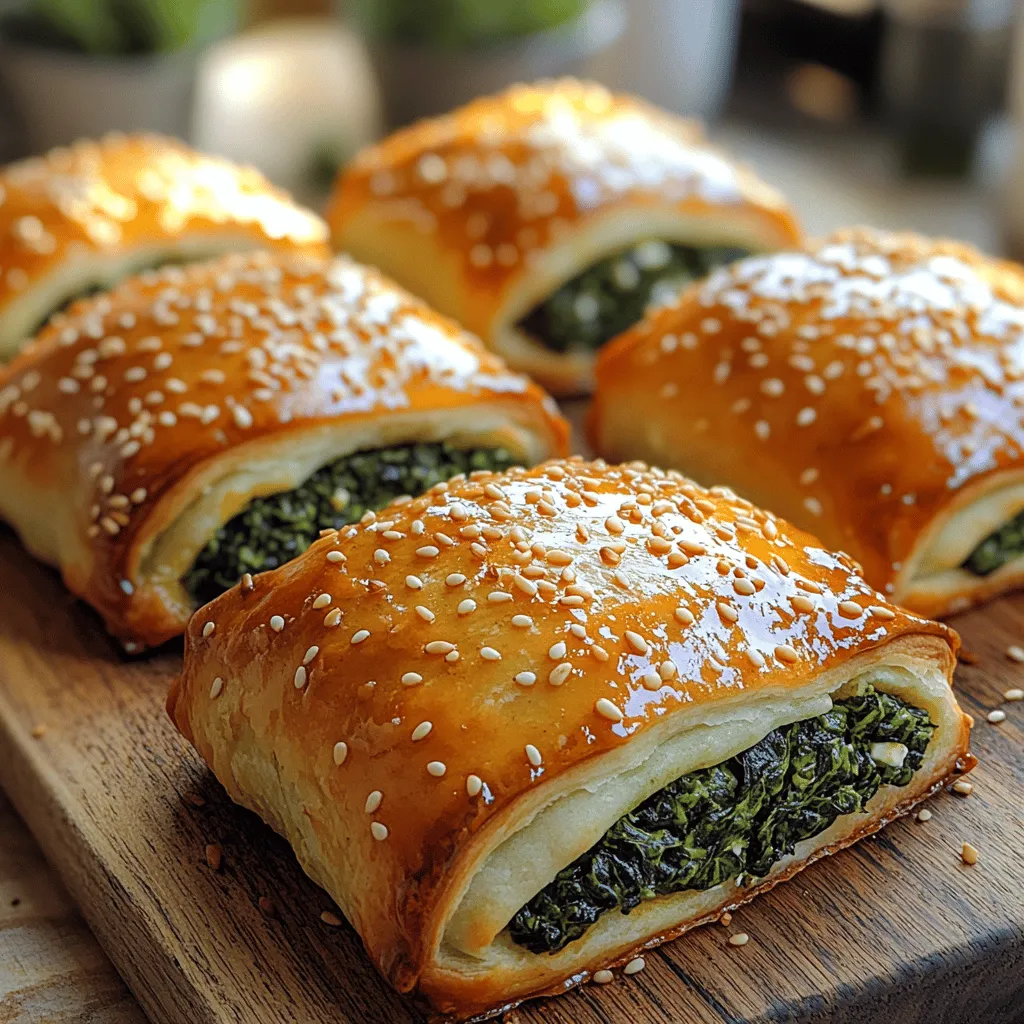 In the quest for the perfect breakfast, flavor, nutrition, and convenience often take center stage. One delightful option that beautifully combines all these elements is the Savory Spinach and Feta Breakfast Rolls. These rolls are not only visually appealing but also pack a flavorful punch that is sure to satisfy your morning cravings. Imagine biting into soft, pillowy dough that envelops a rich filling of sautéed spinach and creamy feta cheese; it’s a breakfast experience that is both hearty and wholesome.