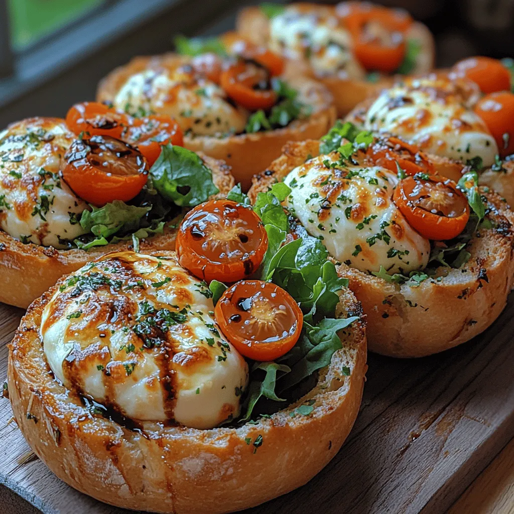 Garlic Bread Bowls have taken the culinary world by storm, offering a delightful twist on the traditional garlic bread that's loved by many. Imagine the comforting and savory flavors of garlic bread combined with the freshness of a salad—all served in an edible bowl that you can enjoy until the very last bite. This recipe is not only versatile but also perfect for a variety of occasions, whether you're hosting a gathering with friends, preparing a light lunch for yourself, or looking for a fun dinner idea that the whole family will love.