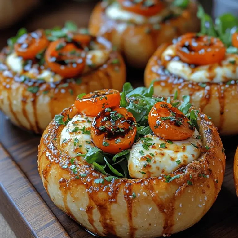 Garlic Bread Bowls have taken the culinary world by storm, offering a delightful twist on the traditional garlic bread that's loved by many. Imagine the comforting and savory flavors of garlic bread combined with the freshness of a salad—all served in an edible bowl that you can enjoy until the very last bite. This recipe is not only versatile but also perfect for a variety of occasions, whether you're hosting a gathering with friends, preparing a light lunch for yourself, or looking for a fun dinner idea that the whole family will love.