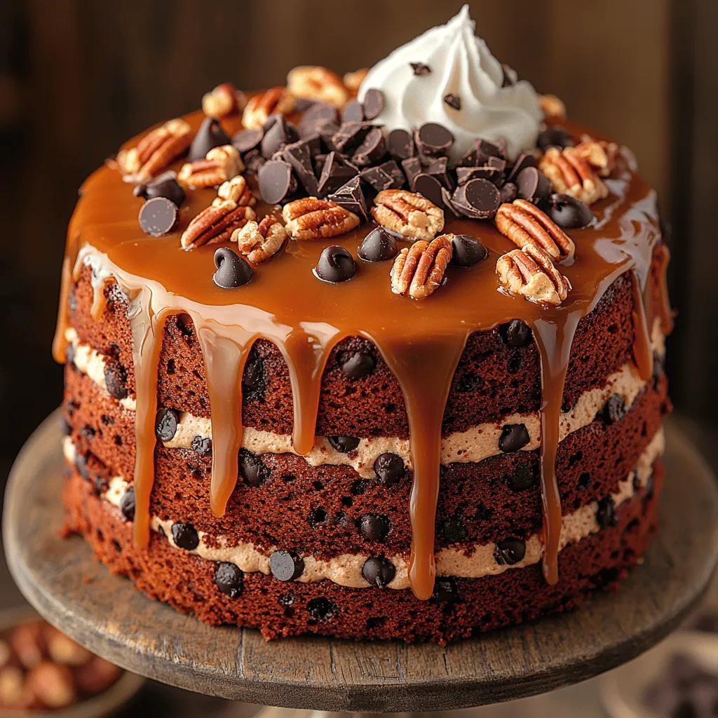 At the heart of Turtle Caramel Cake lies a unique combination of flavors and textures that work harmoniously together. The cake is traditionally made with three main components: chocolate, caramel, and pecans. The chocolate cake serves as a rich base, offering a deep and satisfying flavor that pairs perfectly with the sweetness of caramel. The caramel not only adds a gooey texture but also provides a rich, buttery flavor that enhances the overall experience. Finally, the pecans add a crunchy contrast that elevates the cake to a whole new level.