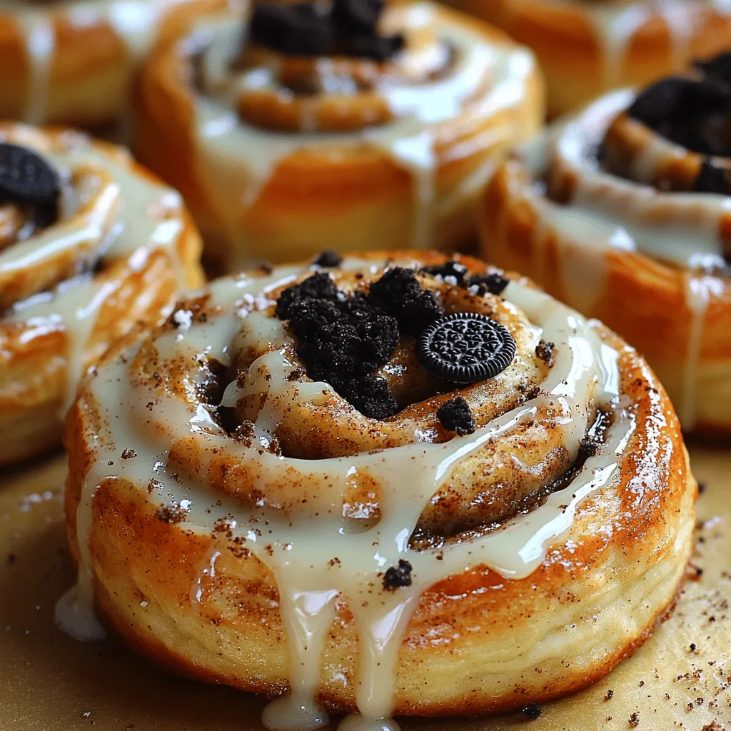 Welcome to the delightful world of baking, where traditional recipes meet innovative twists. Today, we are excited to introduce you to the Oreo Cookies and Cream Cinnamon Rolls—an exquisite fusion of flavors that will elevate your baking game. Imagine the fluffy, warm embrace of freshly baked cinnamon rolls infused with the rich, creamy taste of Oreo cookies. This unique recipe is perfect for brunch gatherings, cozy family desserts, or simply treating yourself to something extraordinary.