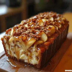 Imagine a dessert that combines the comforting flavors of fresh apples, creamy cheesecake, and the warm, inviting aroma of cinnamon-spiced bread. Welcome to Apple Crisp Cheesecake Bread, a delightful hybrid that has been making waves in the home baking scene. This innovative recipe marries the classic elements of apple crisp and cheesecake, resulting in a unique treat that is perfect for any occasion. Whether you're enjoying it for breakfast, dessert, or a mid-afternoon snack, this bread promises to deliver a harmonious blend of flavors and textures that will leave your taste buds dancing.