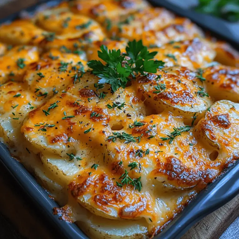 There’s something undeniably comforting about a dish of cheesy herb scalloped potatoes. This indulgent classic has graced tables for generations, celebrated not just for its creamy texture and rich flavors but also for its versatility. Whether served as a side dish during a festive holiday gathering or as a cozy accompaniment to a weeknight dinner, scalloped potatoes evoke warmth and satisfaction in every bite.